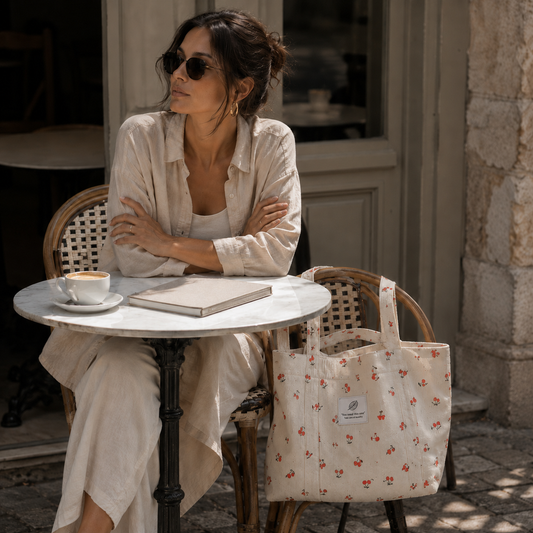 Tote Bag for Women Minimal Shoulder Carryall for Office Travel Everyday