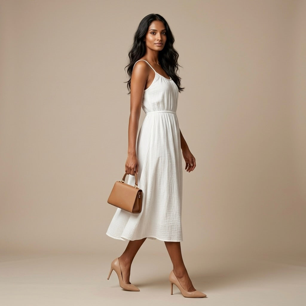 Backless Holiday Maxi Dress