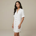Button Shirt Dress