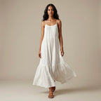 Backless Holiday Maxi Dress