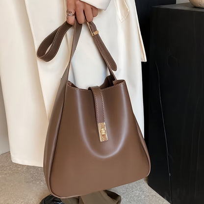 Bucket Bag for Women Large Capacity Shoulder Crossbody Bag for Work Travel Daywear