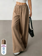Linen Drawstring Trousers by Maisonvirelle