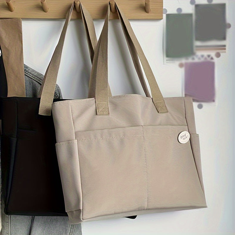 Tote Bag for Women Large Capacity Zipper Crossbody Shoulder Bag for Daily Use