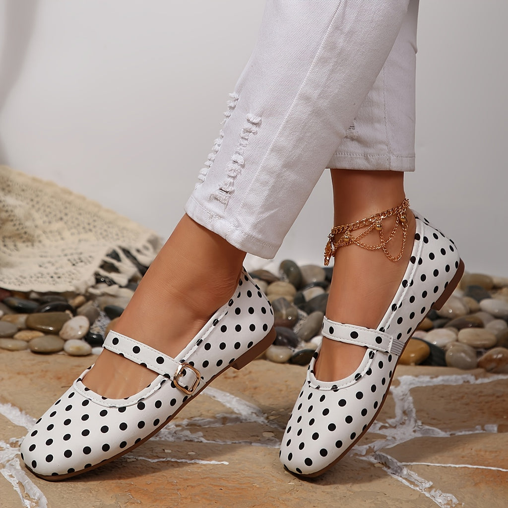 Polka Dot Mary Janes by Maisonvirelle