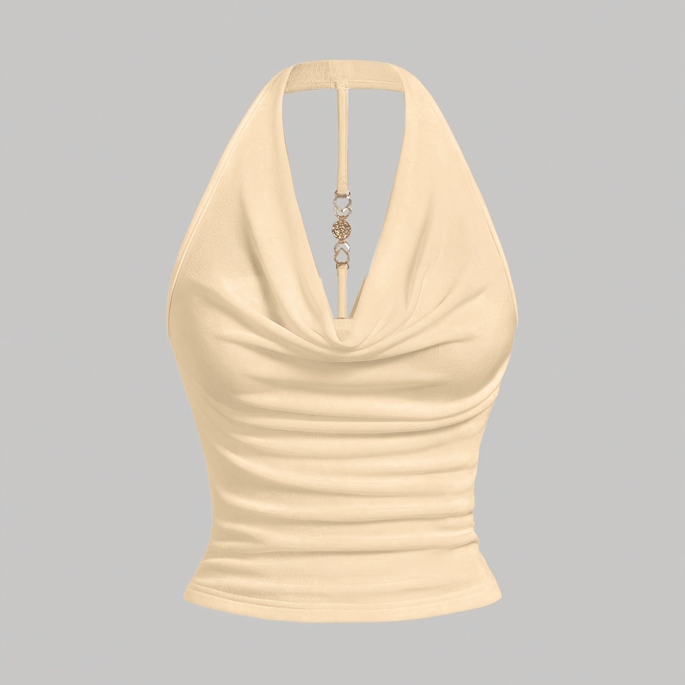 Halter Neck Vest Top by Maisonvirelle
