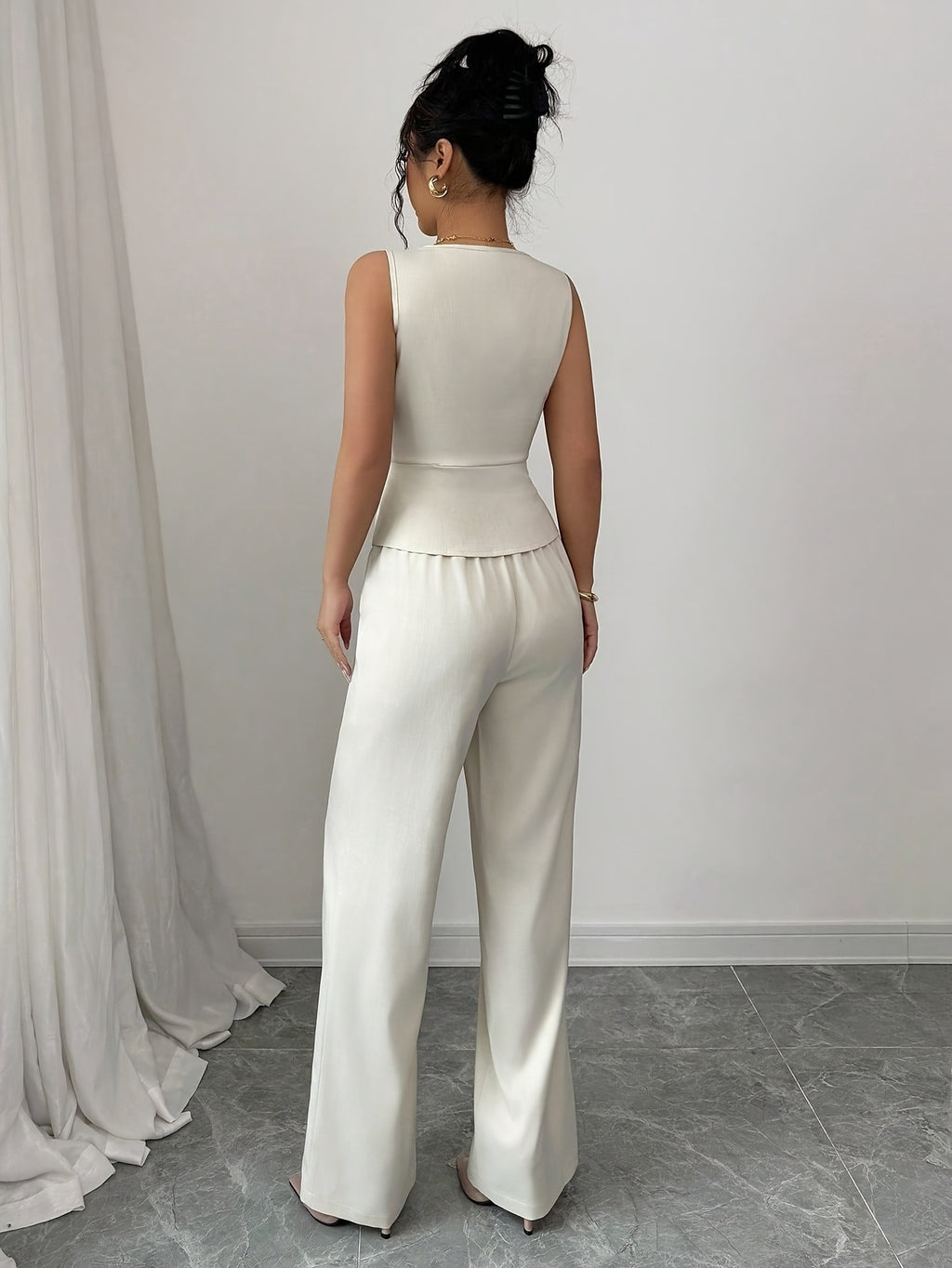 Sleeveless Office Co-Ord by Maisonvirelle