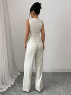 Sleeveless Office Co-Ord by Maisonvirelle