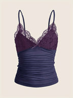 Strapless Ruffle Lace Top by Maisonvirelle
