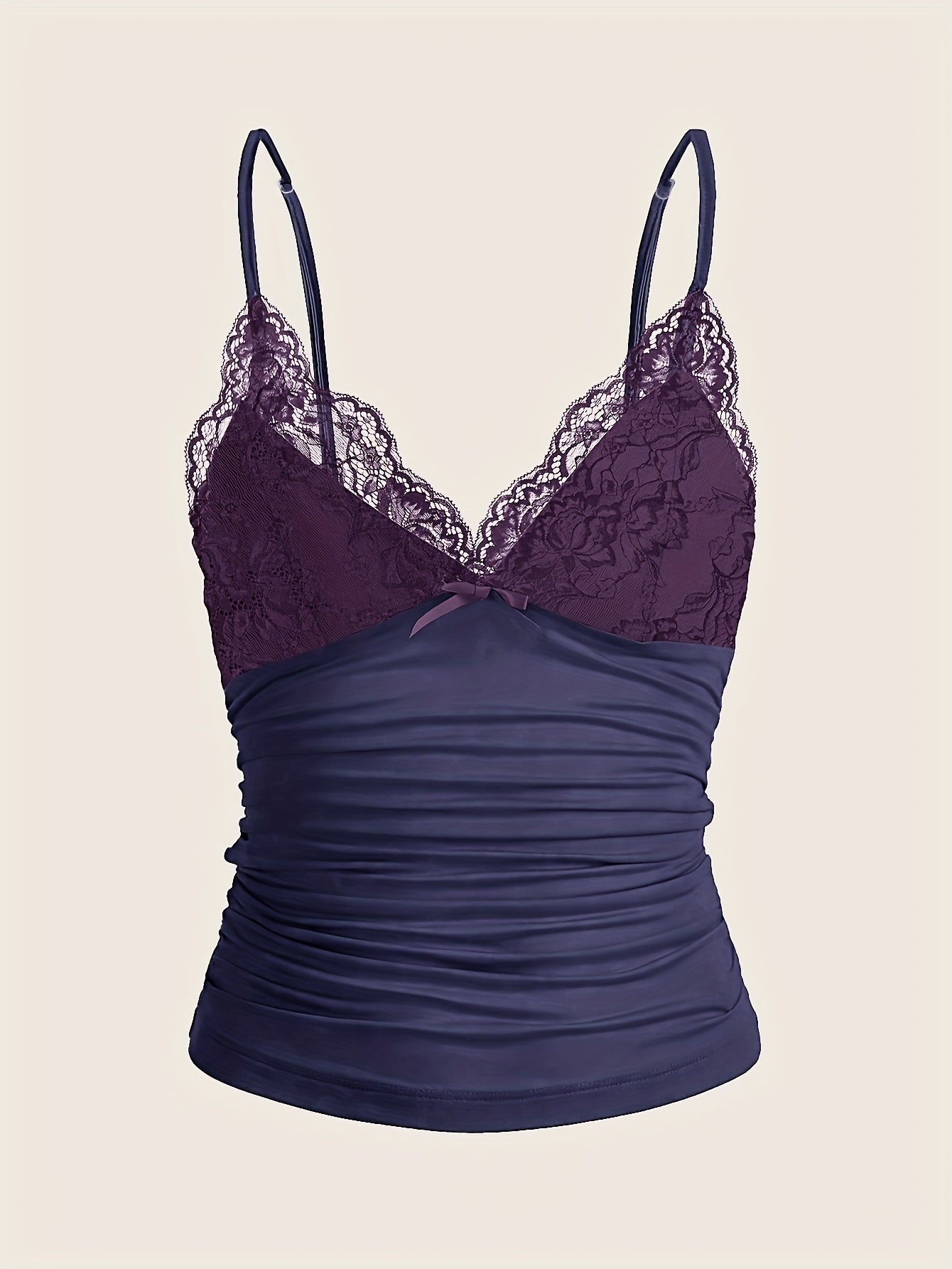 Strapless Ruffle Lace Top by Maisonvirelle