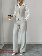 Tailored Wide-Leg Set by Maisonvirelle