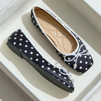 Polka Dot Ballet Flats by Maisonvirelle