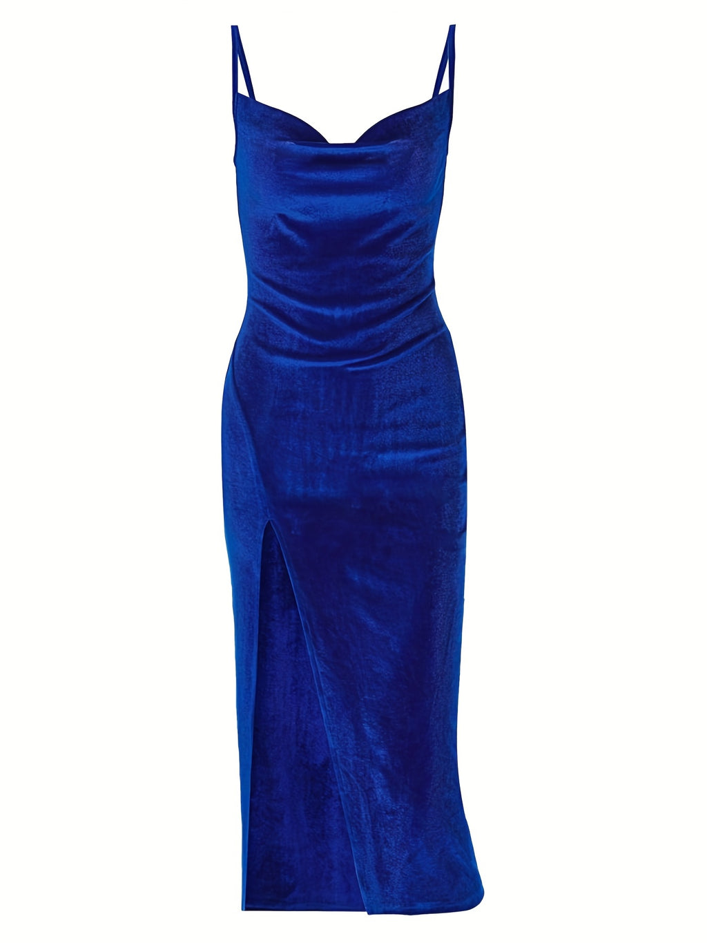 Ruffle Split Party Dress by Maisonvirelle