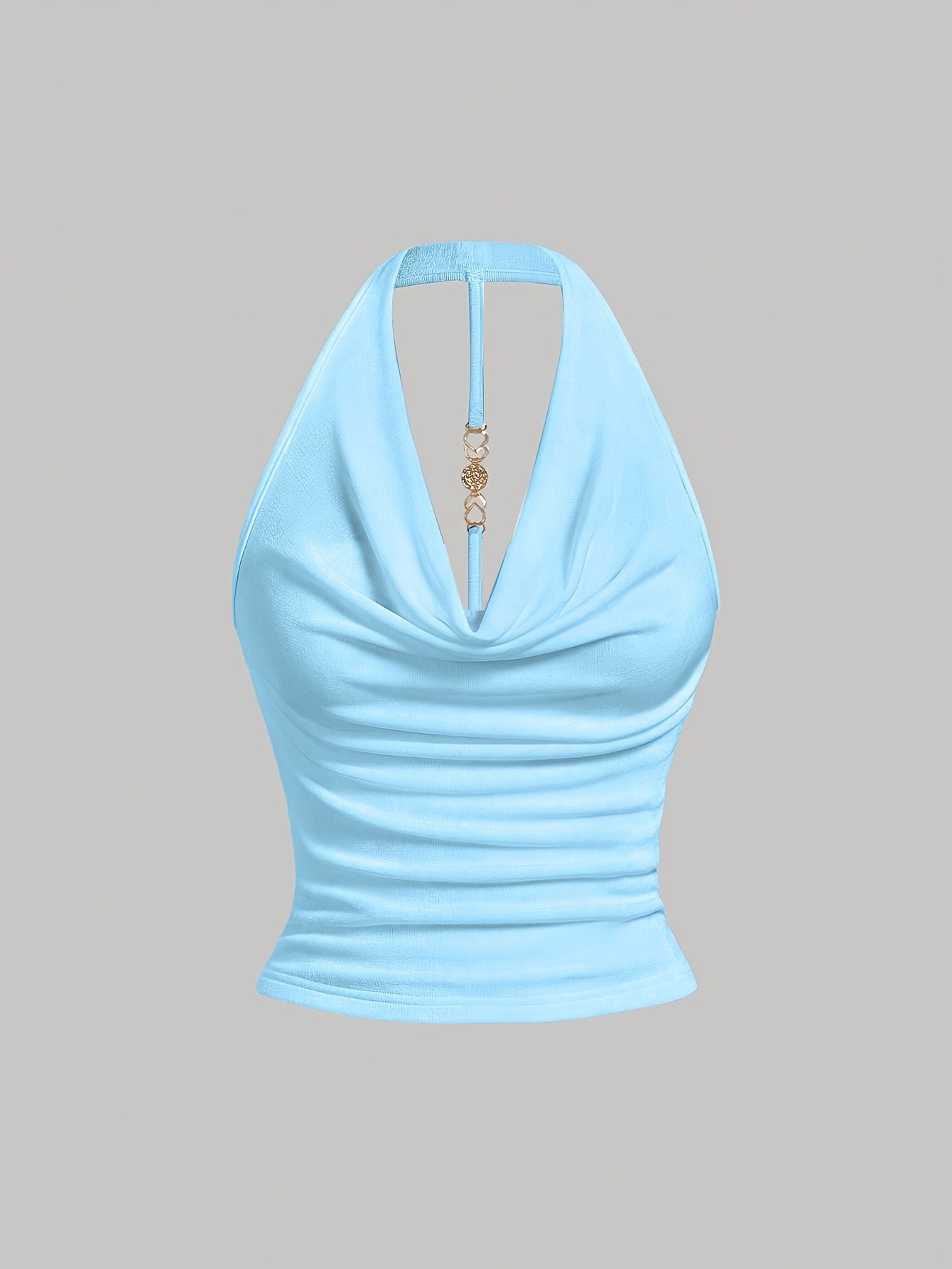 Halter Neck Vest Top by Maisonvirelle