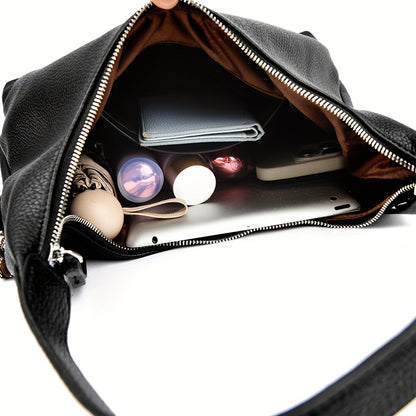 Tote Bag for Women Large Capacity Zip Shoulder Handbag for Work Travel Everyday