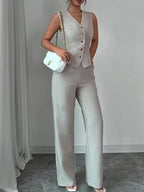 Tailored Wide-Leg Set by Maisonvirelle