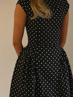 Polka Dot Waist Dress by Maisonvirelle