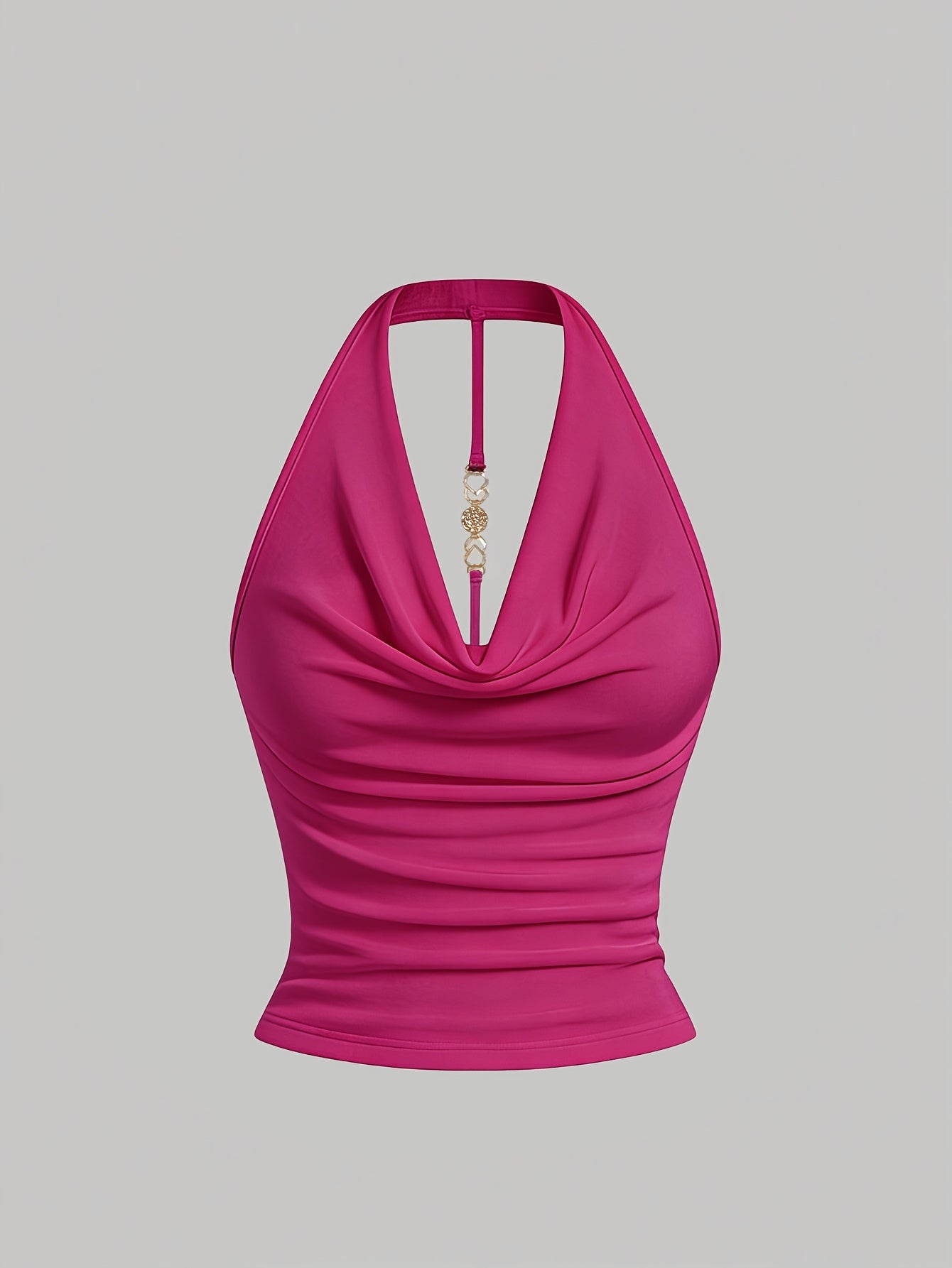 Halter Neck Vest Top by Maisonvirelle