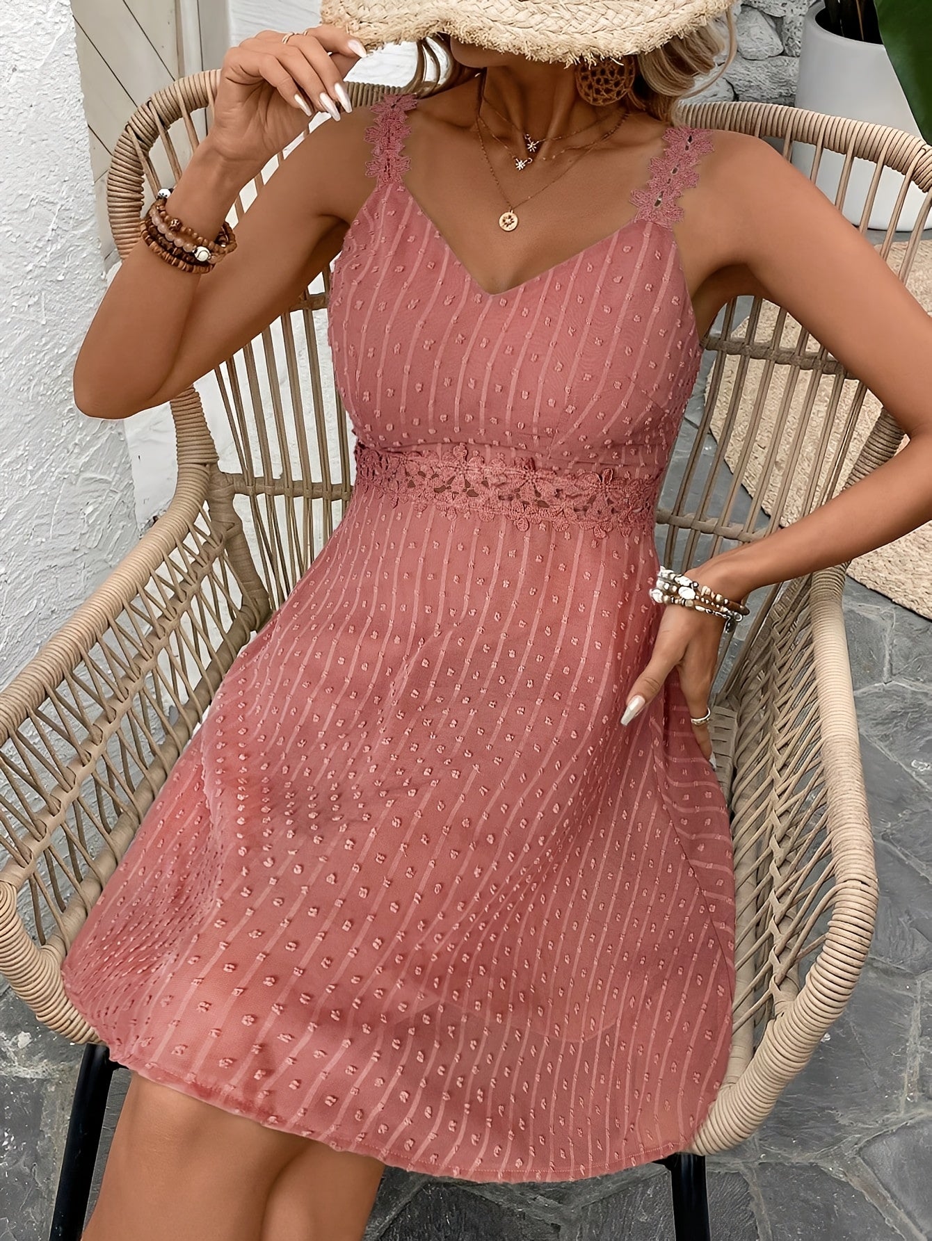 Embroidered Jacquard Dress by Maisonvirelle
