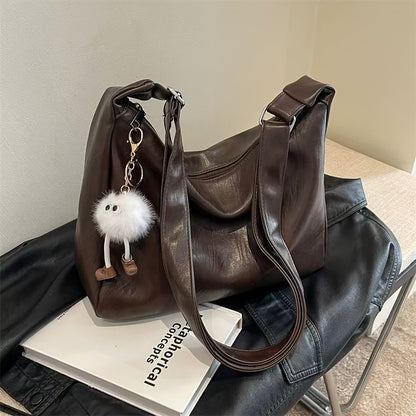 Crossbody Bag for Women Vintage Large Capacity Shoulder Tote for Work Travel Everyday