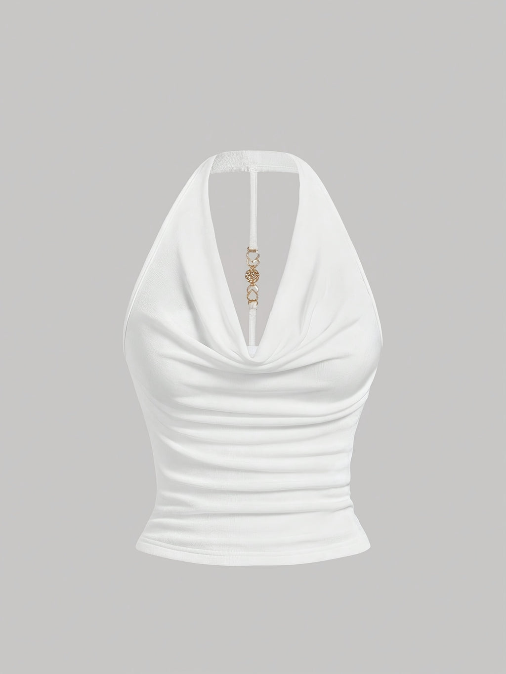 Halter Neck Vest Top by Maisonvirelle