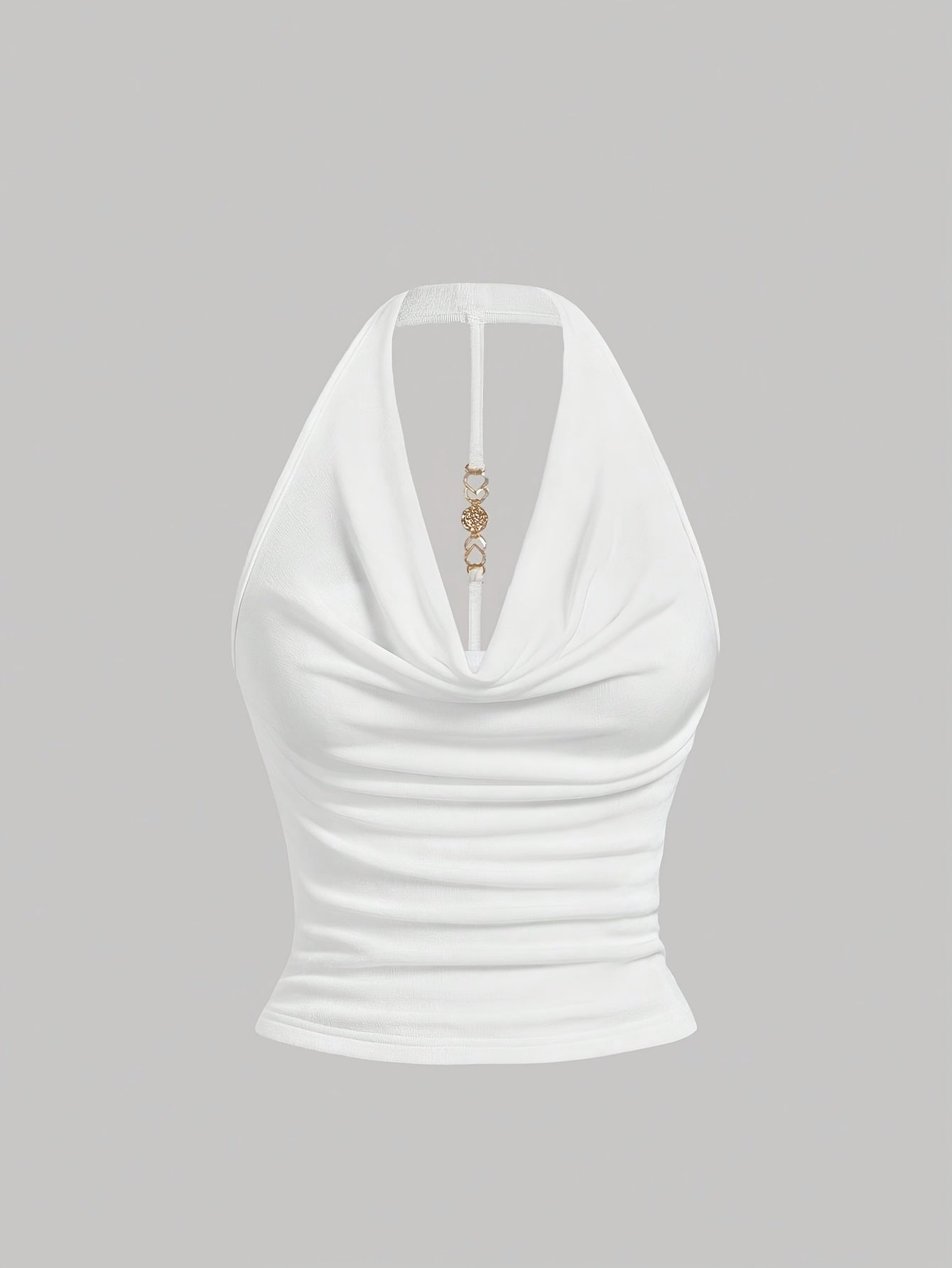 Halter Neck Vest Top by Maisonvirelle
