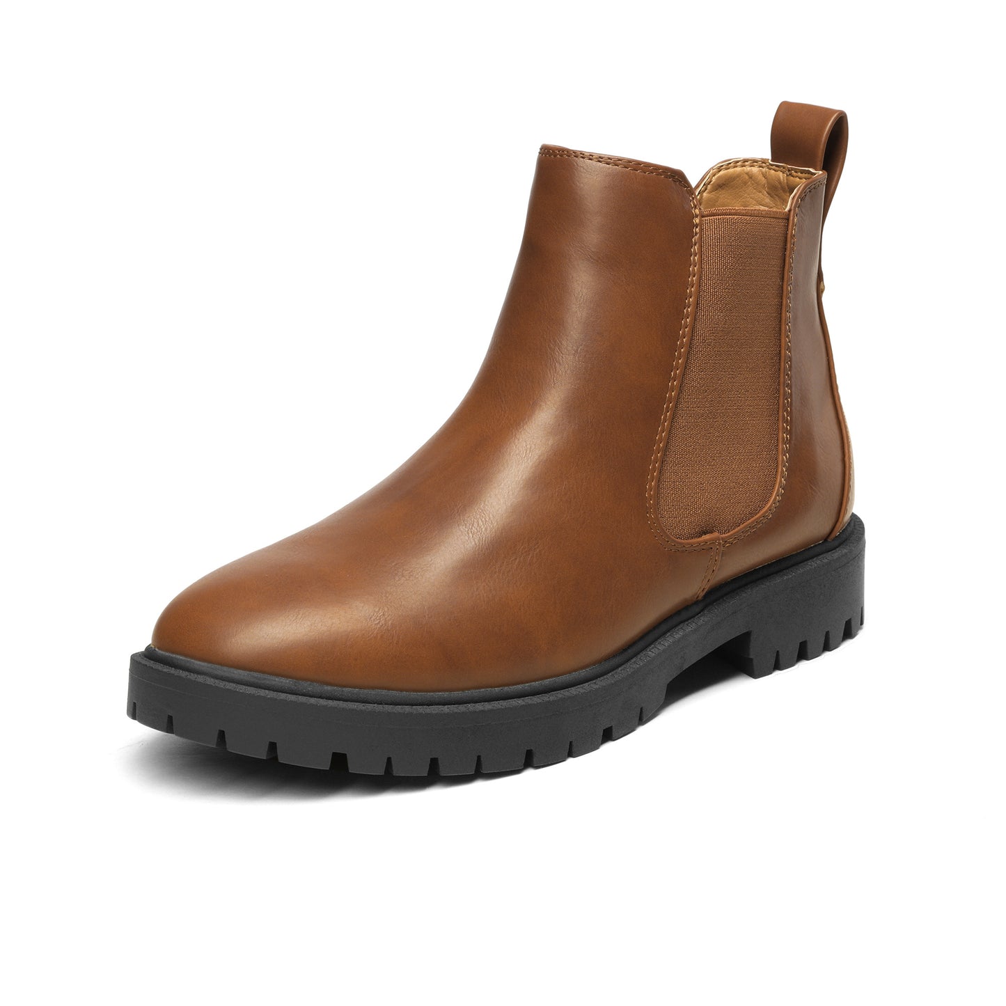 Chelsea Boots for Women Low Heel Stretch Ankle Boots for Autumn Winter Everyday