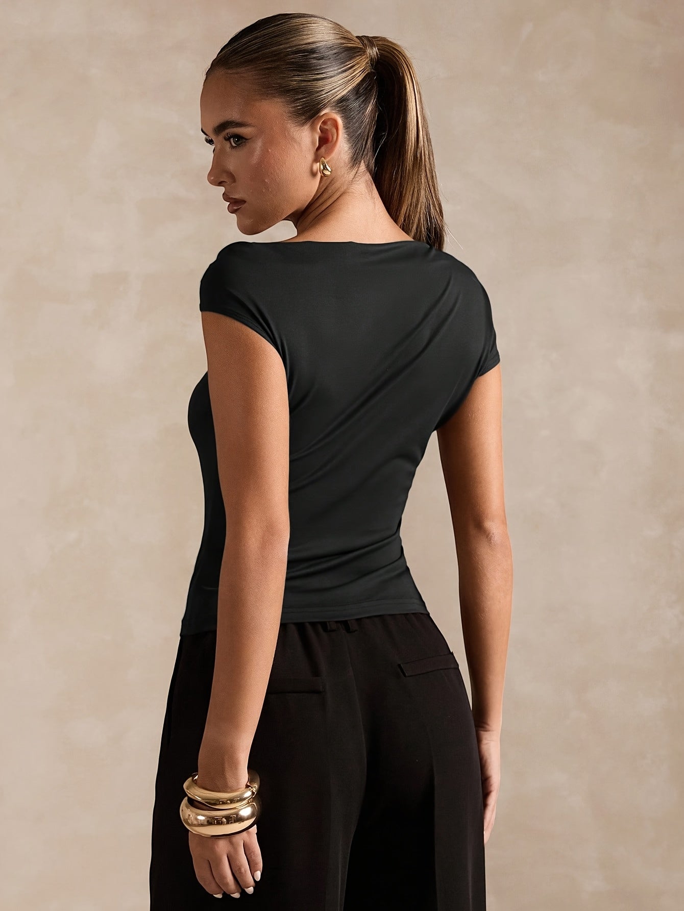 Asymmetric Off-Shoulder Top by Maisonvirelle