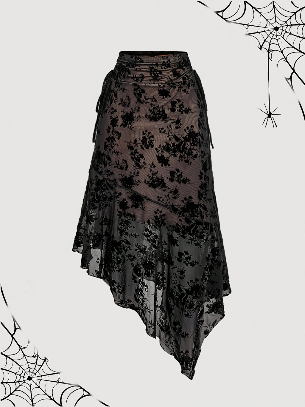 Bow Asymmetric Skirt by Maisonvirelle