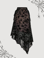 Bow Asymmetric Skirt by Maisonvirelle