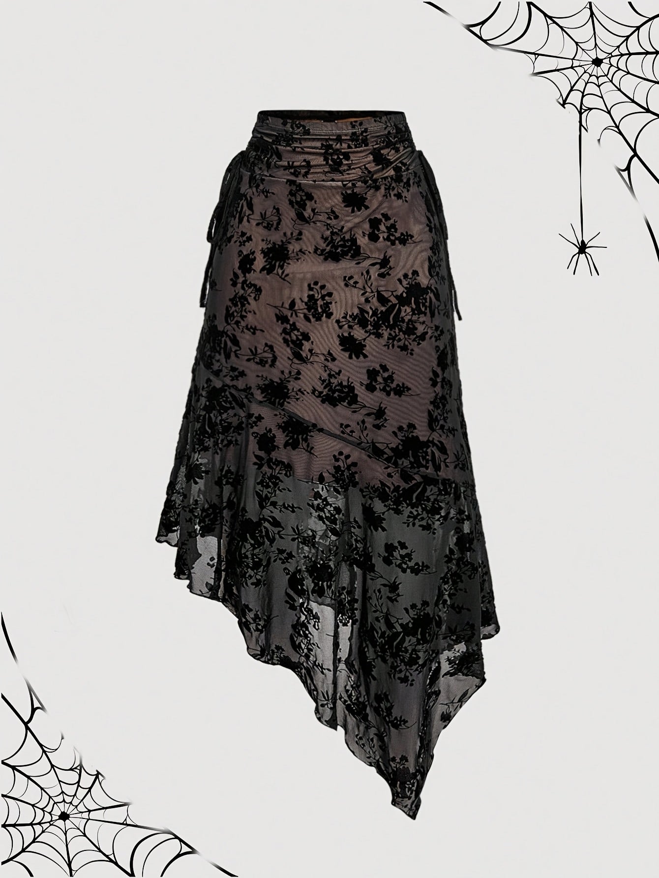 Bow Asymmetric Skirt by Maisonvirelle