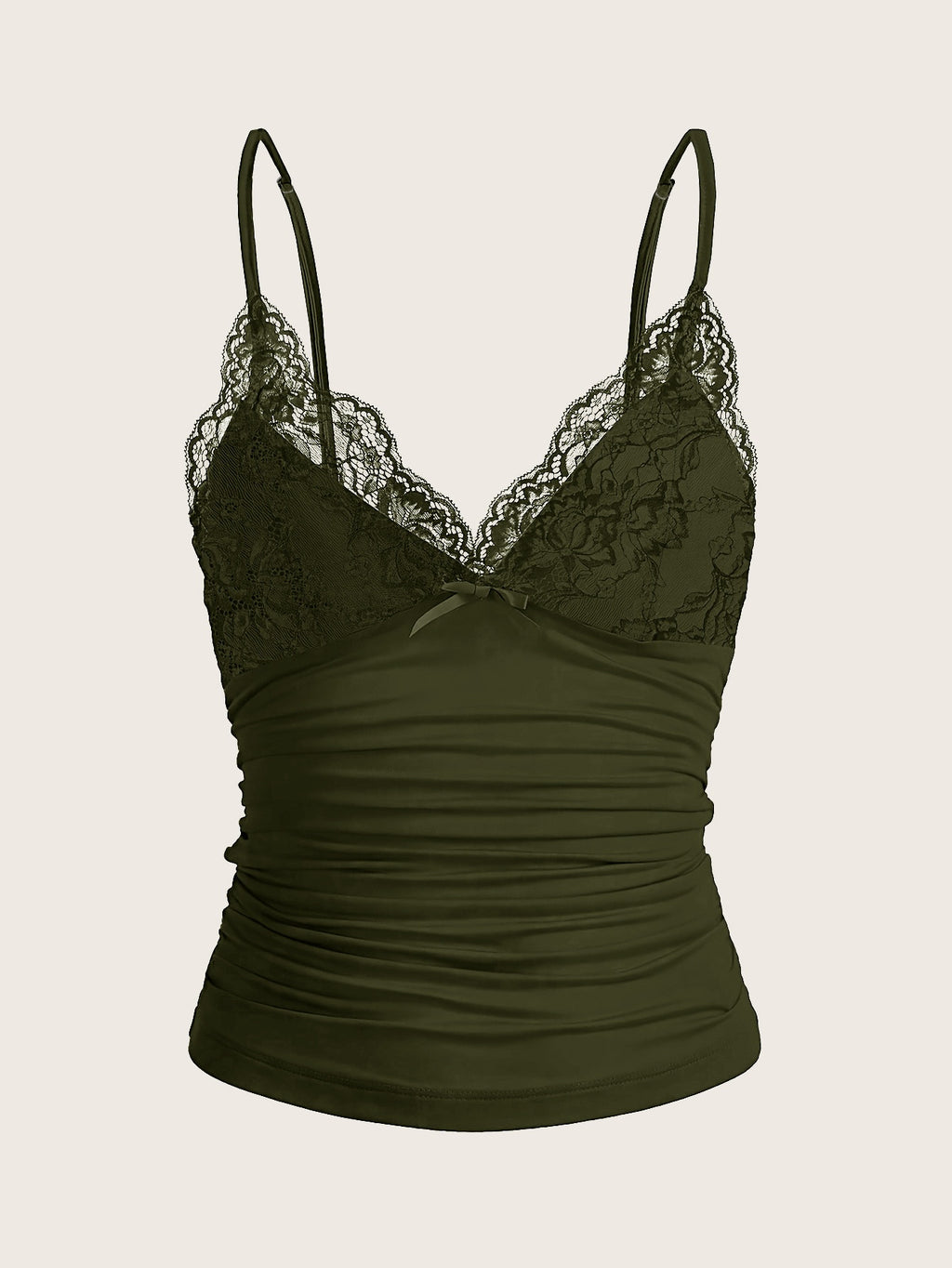 Strapless Ruffle Lace Top by Maisonvirelle