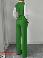 Tailored Wide-Leg Set by Maisonvirelle