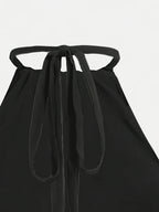 Pleated Halter Top by Maisonvirelle