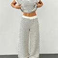 Striped Polo Co-Ord by Maisonvirelle