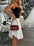Polka Dot Mesh Skirt by Maisonvirelle