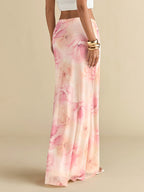Printed Maxi Skirt by Maisonvirelle