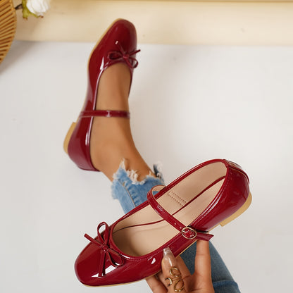 Elegant Mary Jane Shoes for Women Flat Soft Feel Everyday Fit for Office Daily Smart Casual