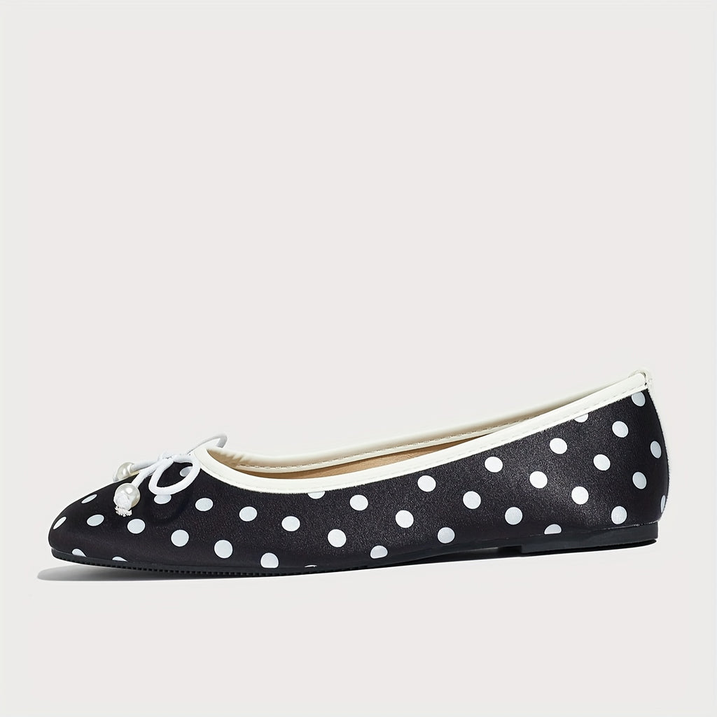 Polka Dot Ballet Flats by Maisonvirelle