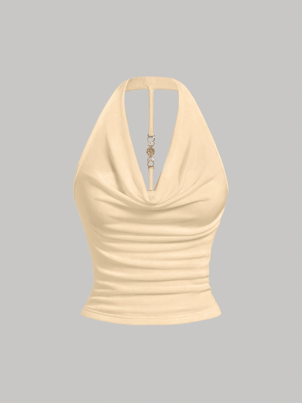 Halter Neck Vest Top by Maisonvirelle