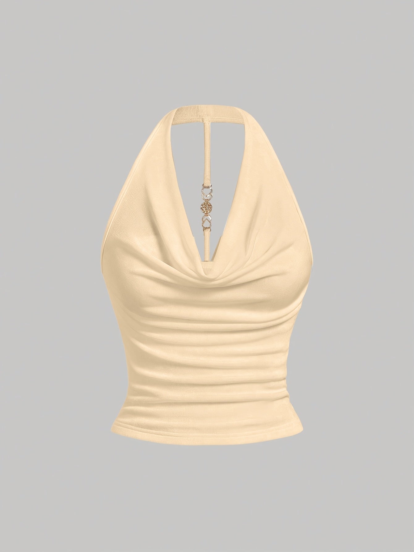 Halter Neck Vest Top by Maisonvirelle