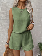 Tank & Shorts Set by Maisonvirelle