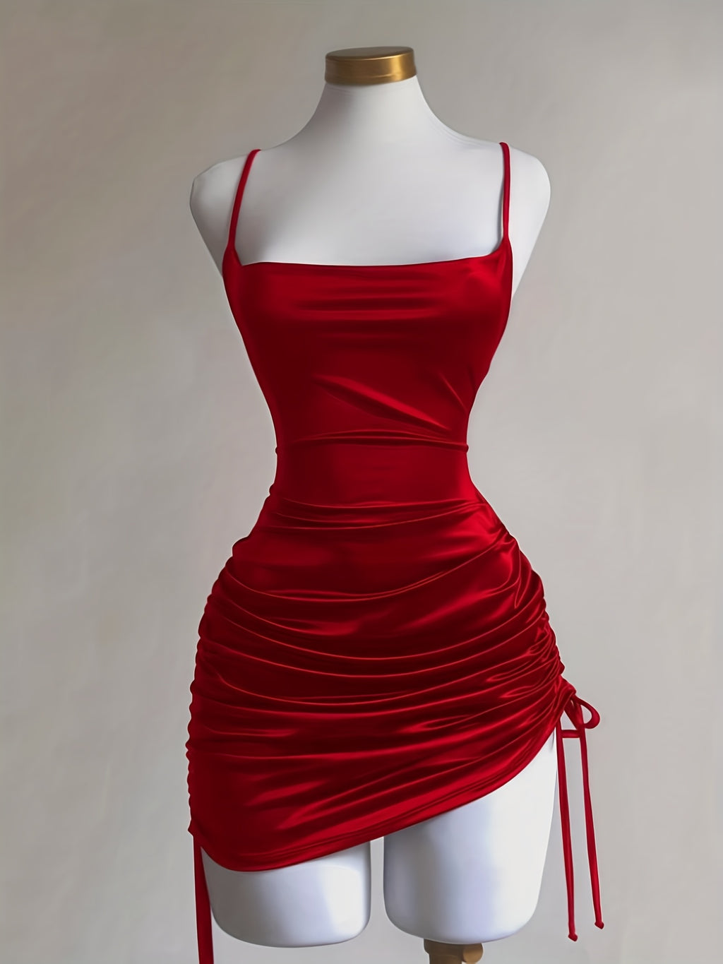 Lace-Up Backless Dress by Maisonvirelle