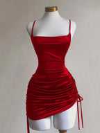 Lace-Up Backless Dress by Maisonvirelle
