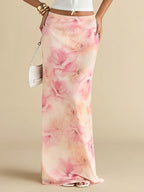 Printed Maxi Skirt by Maisonvirelle