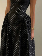 Polka Dot Waist Dress by Maisonvirelle