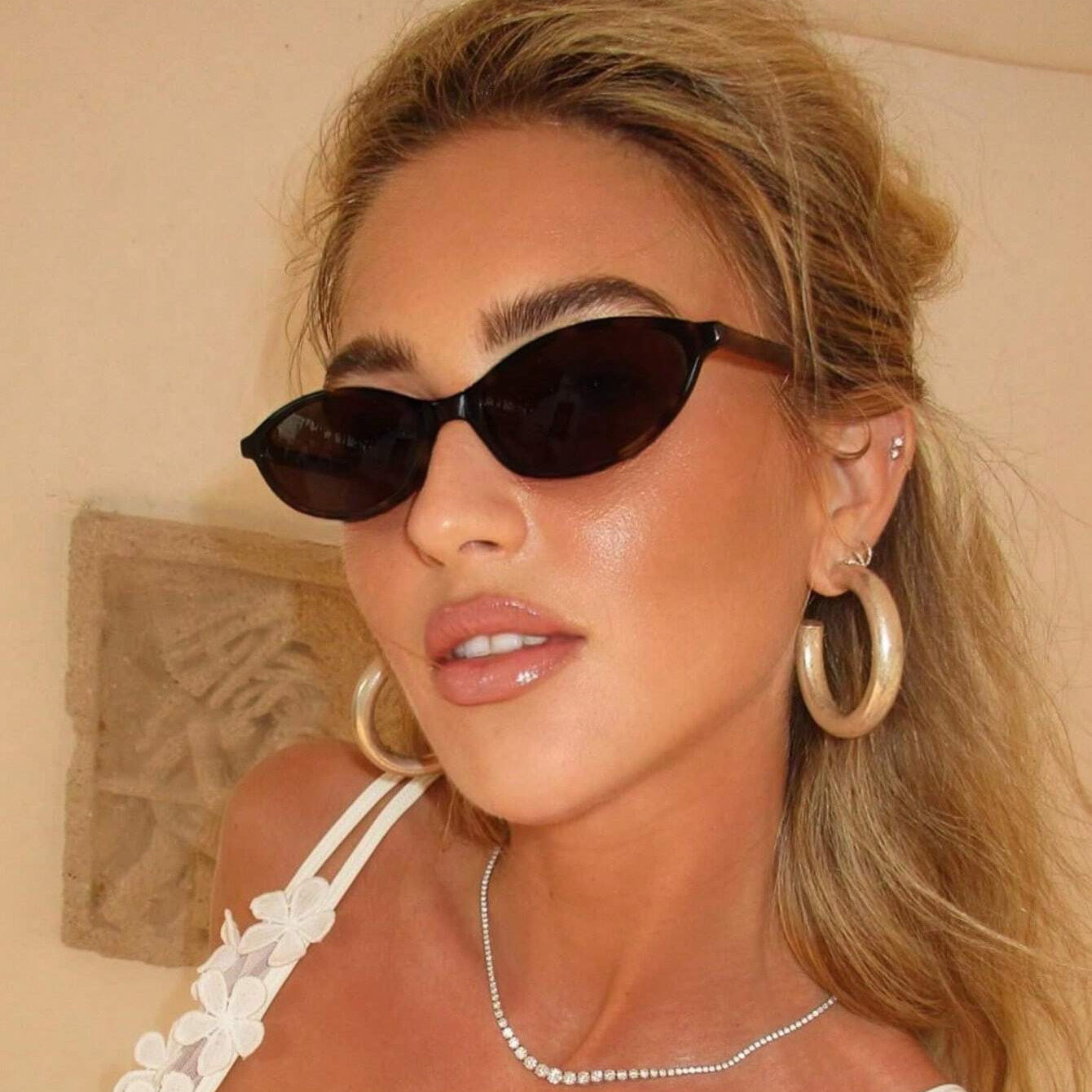 Oval Frame Sunglasses by Maisonvirelle