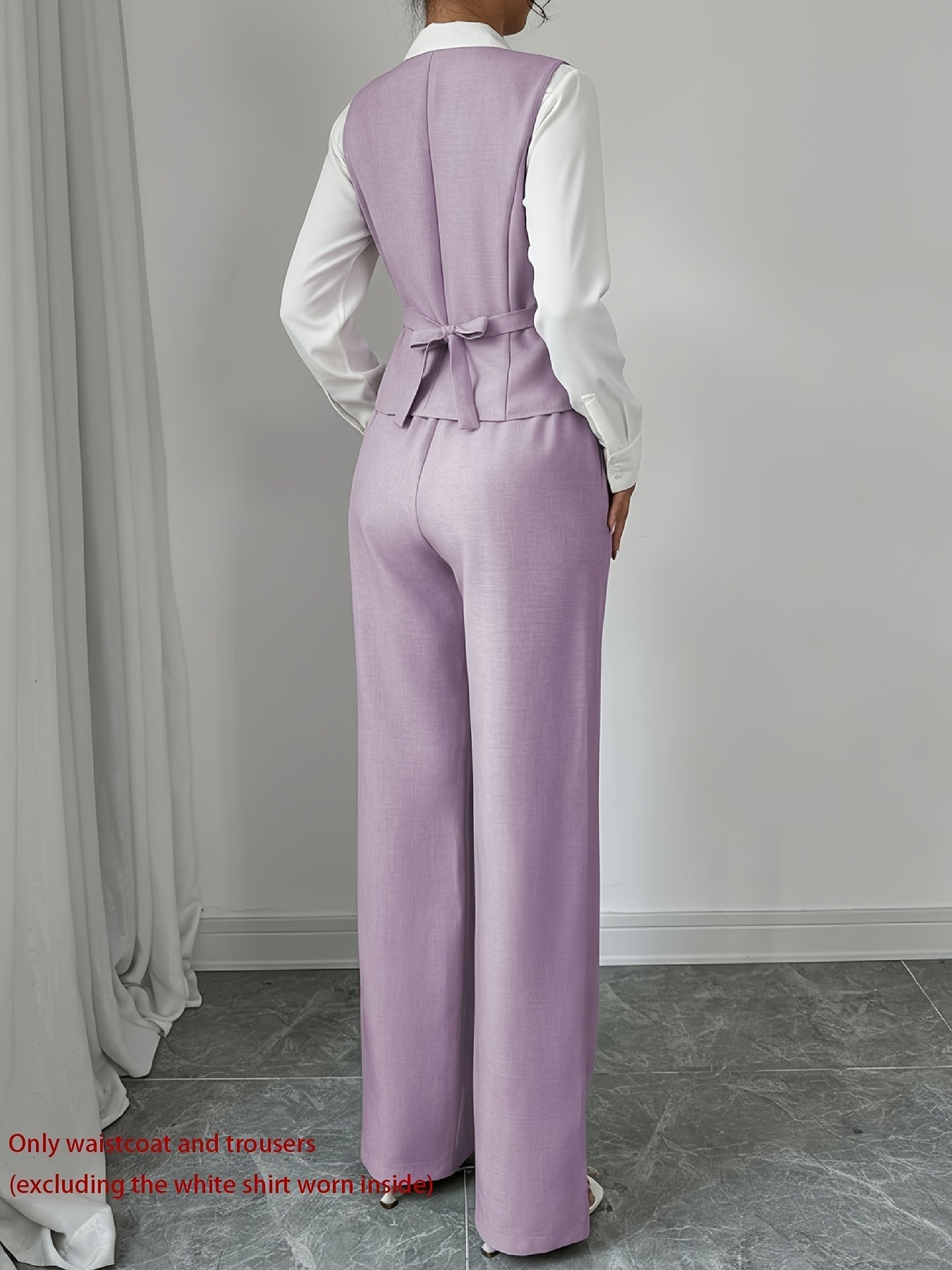 Tailored Wide-Leg Set by Maisonvirelle