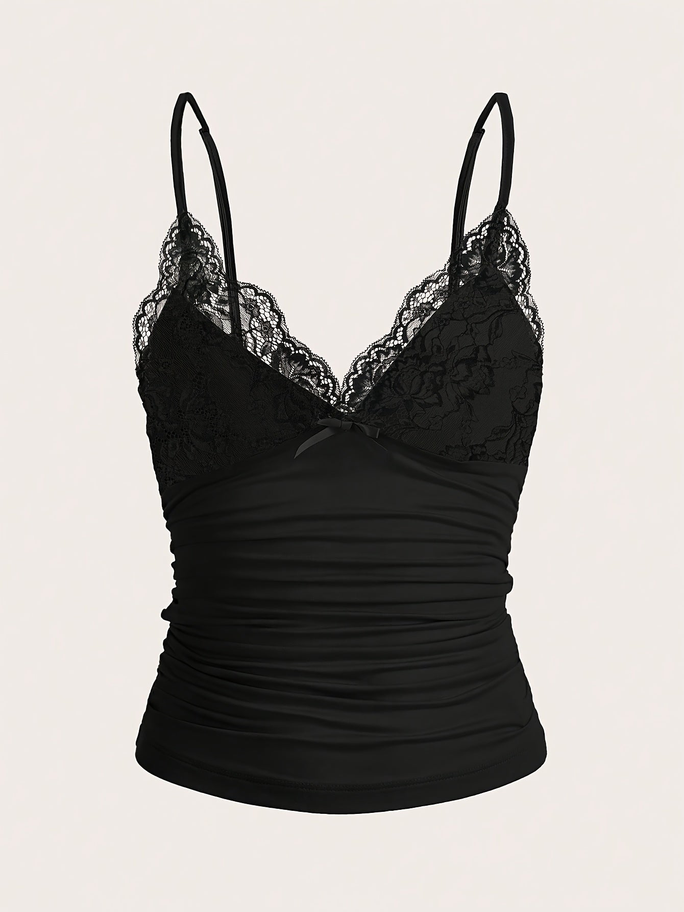 Pleated Strapless Lace Top by Maisonvirelle