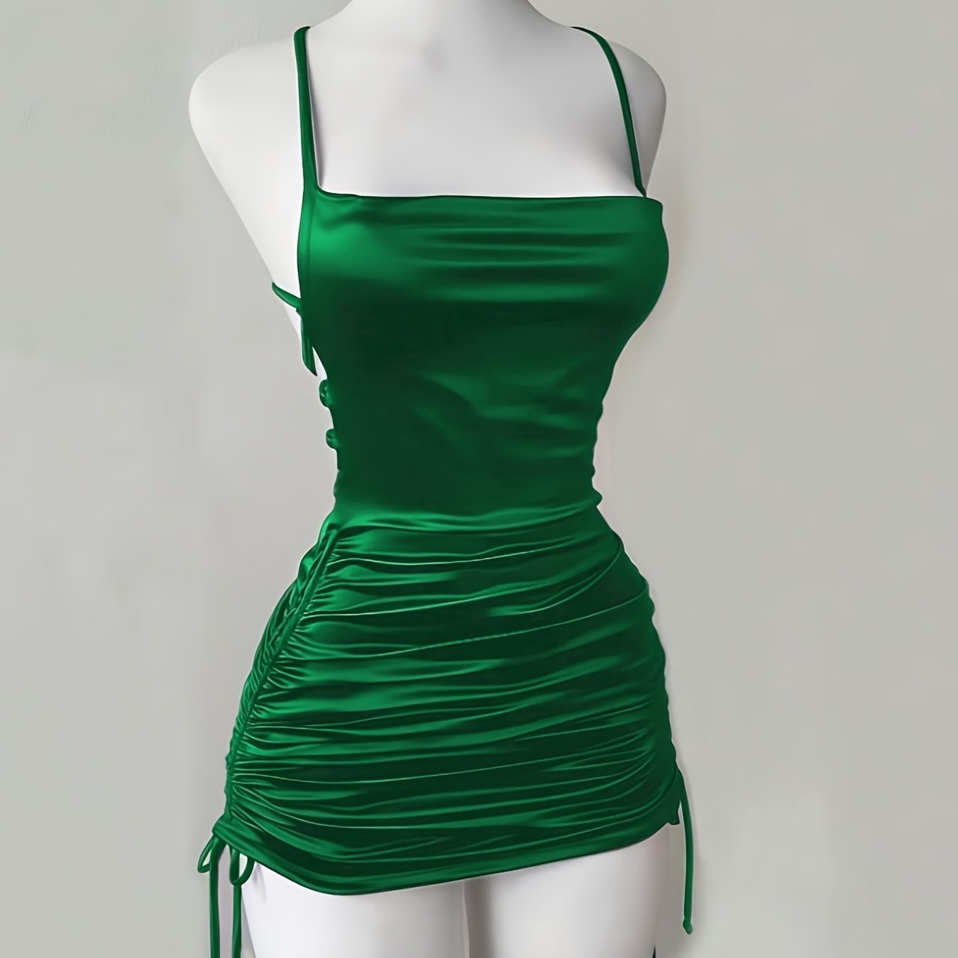 Lace-Up Backless Dress by Maisonvirelle