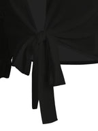 Crochet Tie-Front Shrug by Maisonvirelle